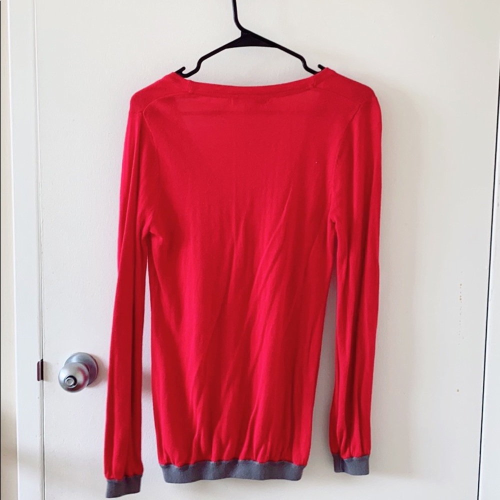 Contrast color Cardigan - Picture 6 of 7